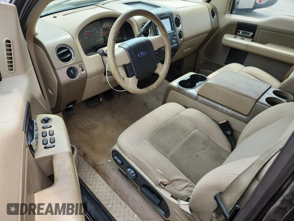 2006 Ford F-150 STX with VIN 1FTRX12W56NA72026, listed as a Copart auction lot 58832185 with 294,727 mi miles and Clean title. Bid and sale history available at DreamBid. Image 8.