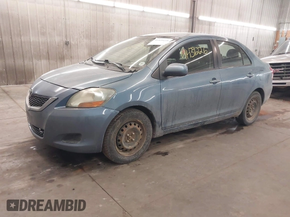 2012 Toyota Yaris with VIN JTDBT4K37CL016942, listed as a IAAI auction lot 41439226 with 269,506 mi miles. Bid and sale history available at carsss.com. Image 2.