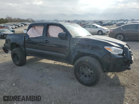 2023 Toyota Tacoma SR with VIN 3TMCZ5ANXPM607248, listed as a Copart auction lot 44156725 with 30,595 mi miles and Salvage title. Bid and sale history available at DreamBid. Image 4.