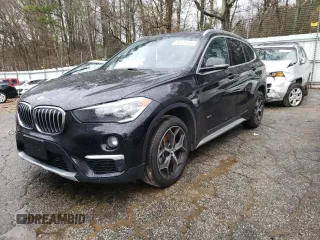 2018 BMW X1 sDrive28i with VIN WBXHU7C37J5L05153, listed as a Copart auction lot 36528533 with 40,704 mi miles. Bid and sale history available at carsss.com. Image 1.