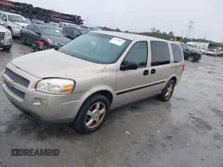2007 Chevrolet Uplander LS Fleet with VIN 1GNDV23107D141034, listed as a IAAI auction lot 41070034 with 231,907 mi miles and . Bid and sale history available at DreamBid. Image 2.