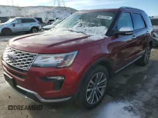 2019 Ford Explorer Platinum z VIN 1FM5K8HT4KGA87078, wystawiony jako Copart lot #88132105 z przebiegiem Nie podano mil oraz Szkoda całkowita • Salvage title. Historia ofert i sprzedaży dostępna na DreamBid. Obrazek 1.