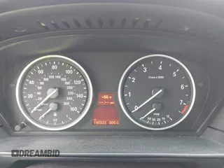2009 BMW 5 Series 528i with VIN WBANU53529C121927, listed as a IAAI auction lot 42063066 with 195,322 mi miles and . Bid and sale history available at carsss.com. Image 7.