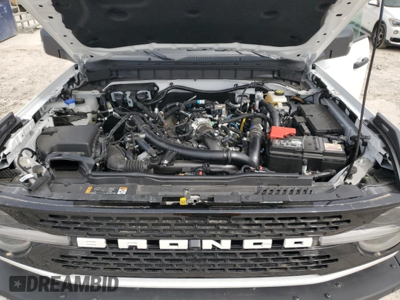 2024 Ford Bronco Wildtrak with VIN 1FMEE2BP6RLB29591, listed as a Copart auction lot 48225165 with 4,466 mi miles and Salvage title. Bid and sale history available at DreamBid. Image 13.