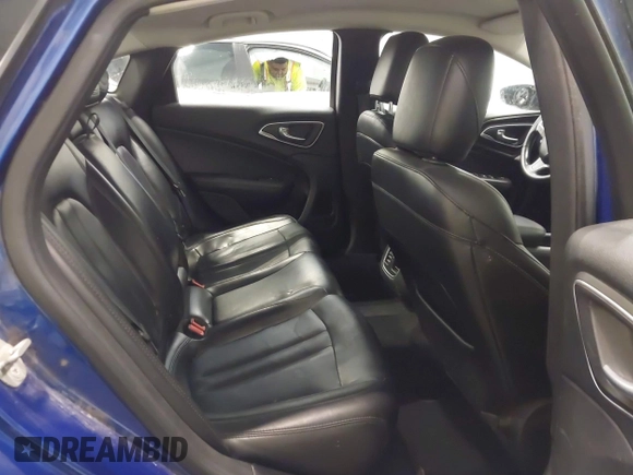 2015 Chrysler 200 C with VIN 1C3CCCCB7FN544899, listed as a IAAI auction lot 41896057 with 163,115 mi miles and . Bid and sale history available at carsss.com. Image 8.