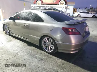 2007 Honda Civic Si with VIN 2HGFG21517H702217, listed as a Copart auction lot 41648555 with 154,719 mi miles and Clean Title. Bid and sale history available at DreamBid. Image 2.