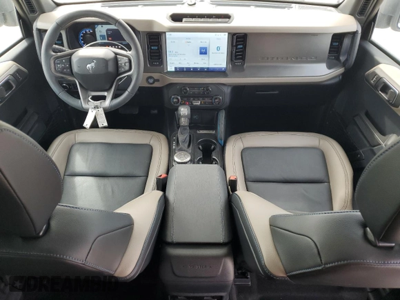 2024 Ford Bronco Wildtrak with VIN 1FMEE2BP6RLB29591, listed as a Copart auction lot 48225165 with 4,466 mi miles and Salvage title. Bid and sale history available at DreamBid. Image 8.