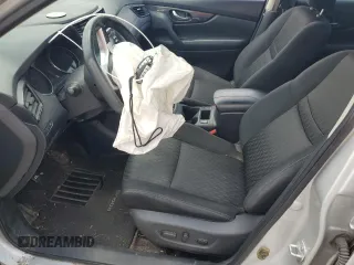 2017 Nissan Rogue S with VIN KNMAT2MV8HP545864, listed as a Copart auction lot 61584795 with Not provided miles and Salvage title. Bid and sale history available at DreamBid. Image 7.