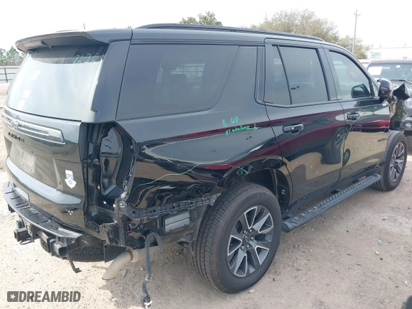2022 Chevrolet Tahoe Z71 with VIN 1GNSKPKD4NR193050, listed as a IAAI auction lot 41656544 with 41,165 mi miles. Bid and sale history available at carsss.com. Image 4.