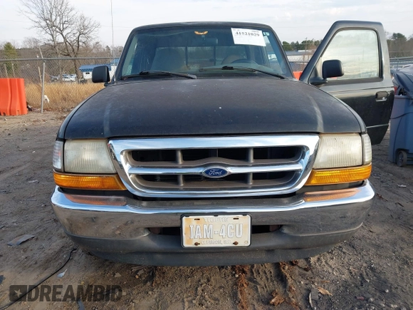 1999 Ford Ranger XLT with VIN 1FTYR14X0XPB77848, listed as a IAAI auction lot 41521029 with 139,595 mi miles. Bid and sale history available at carsss.com. Image 6.