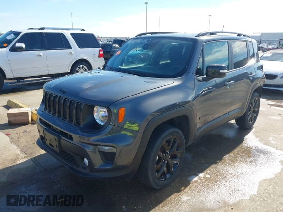 2023 Jeep Renegade Altitude with VIN ZACNJDE12PPP33034, listed as a IAAI auction lot 41329530 with 40,190 mi miles and . Bid and sale history available at DreamBid. Image 18.