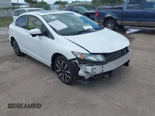 2015 Honda Civic EX-L z VIN 19XFB2F95FE019259, wystawiony jako IAAI lot #42151696 z przebiegiem 118 804 mil mil oraz . Historia ofert i sprzedaży dostępna na DreamBid. Obrazek 1.