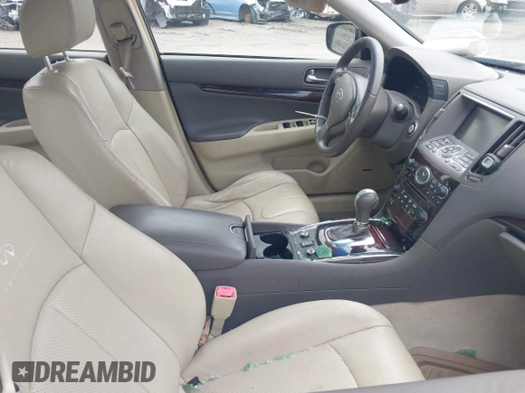 2013 Infiniti G37 x z VIN JN1CV6AR3DM761007, wystawiony jako IAAI lot #42269074 z przebiegiem 165 903 mil mil oraz . Historia ofert i sprzedaży dostępna na DreamBid. Obrazek 5.