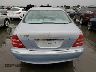 2000 Mercedes-Benz S 320/430/500 z VIN WDBNG70J6YA026416, wystawiony jako Copart lot #43626295 z przebiegiem 85 342 mil mil oraz Czysty tytuł • Clean title. Historia ofert i sprzedaży dostępna na DreamBid. Obrazek 6.