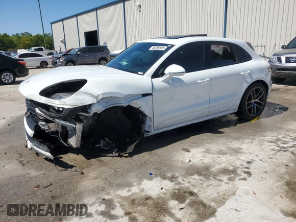 2023 Porsche Macan S z VIN WP1AG2A50PLB36397, wystawiony jako Copart lot #48389595 z przebiegiem 42 782 mil mil oraz Nie do naprawy • Non repairable. Historia ofert i sprzedaży dostępna na DreamBid. Obrazek 1.