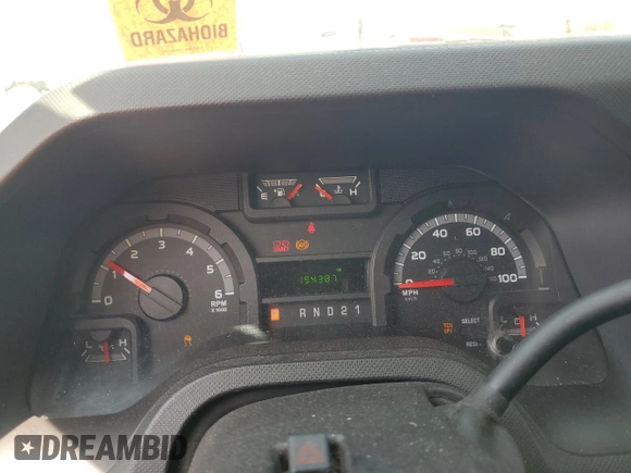 2011 Ford Econoline Cargo Commercial с VIN 1FTSS3EL5BDA21431, выставлен на аукционе Copart как лот 58396004 с пробегом 194 387 миль миль и На запчасти • Non repairable. История ставок и продаж доступна на DreamBid. Изображение 9.