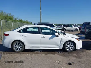 2023 Toyota Corolla LE with VIN 5YFB4MDE8PP069156, listed as a IAAI auction lot 42041707 with 49,568 mi miles. Bid and sale history available at carsss.com. Image 13.