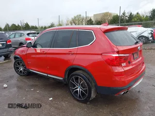 2015 BMW X3 xDrive28i with VIN 5UXWX9C53F0D53537, listed as a IAAI auction lot 41958100 with 165,866 mi miles. Bid and sale history available at carsss.com. Image 15.