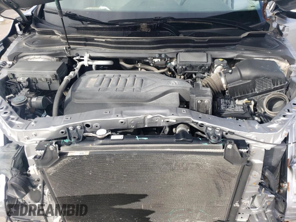 2020 Acura MDX w/Technology Pkg with VIN 5J8YD3H53LL005531, listed as a Copart auction lot 43016365 with 22,524 mi miles and Salvage Title. Bid and sale history available at carsss.com. Image 12.