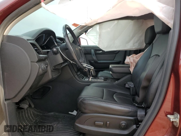 2017 Chevrolet Traverse LT with VIN 1GNKRHKD2HJ319829, listed as a Copart auction lot 53576295 with 114,428 mi miles and Salvage Title. Bid and sale history available at DreamBid. Image 7.