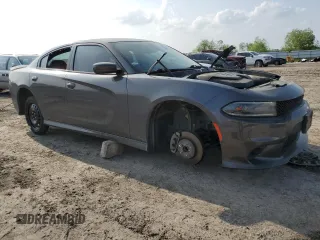 2019 Dodge Charger GT with VIN 2C3CDXHG0KH584866, listed as a Copart auction lot 50521985 with 93,538 mi miles and Salvage Title. Bid and sale history available at DreamBid. Image 4.