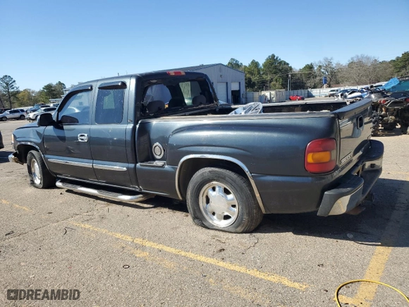 2003 GMC Sierra 1500 SLT with VIN 1GTEC19T43Z209323, listed as a Copart auction lot 47861515 with 158,236 mi miles and Salvage Title. Bid and sale history available at carsss.com. Image 2.