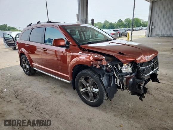 2014 Dodge Journey Crossroad with VIN 3C4PDCGG5ET264901, listed as a Copart auction lot 60807825 with 103,285 mi miles and Salvage title. Bid and sale history available at DreamBid. Image 4.