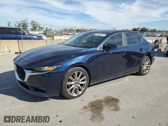 2019 Mazda 3 w/Select Pkg with VIN 3MZBPAAL3KM111142, listed as a Copart auction lot 86388714 with 37,079 mi miles and Non Repairable. Bid and sale history available at carsss.com. Image 1.