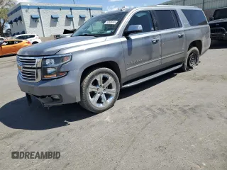 2019 Chevrolet Suburban Premier z VIN 1GNSKJKC3KR127668, wystawiony jako Copart lot #53500445 z przebiegiem 118 902 mil mil oraz Szkoda całkowita • Salvage title. Historia ofert i sprzedaży dostępna na DreamBid. Obrazek 1.