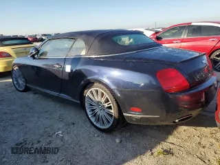 2010 Bentley Continental GT with VIN SCBDP3ZA4AC063390, listed as a Copart auction lot 75495014 with 31,291 mi miles and Non Repairable. Bid and sale history available at DreamBid. Image 2.