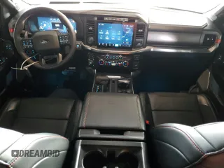 2024 Ford F-150 Raptor with VIN 1FTFW1RG2RFA80359, listed as a Copart auction lot 43185305 with 18,758 mi miles and Salvage Title. Bid and sale history available at DreamBid. Image 8.