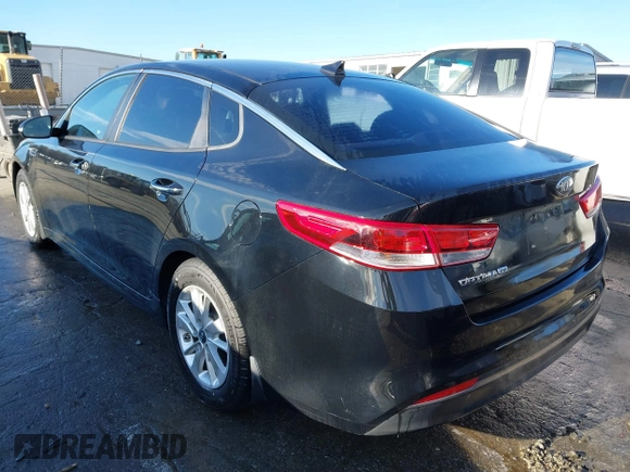 2016 Kia Optima LX z VIN 5XXGT4L30GG076989, wystawiony jako IAAI lot #41835878 z przebiegiem 150 567 mil mil oraz . Historia ofert i sprzedaży dostępna na DreamBid. Obrazek 3.