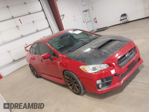2015 Subaru WRX Premium with VIN JF1VA1D66F8804732, listed as a IAAI auction lot 41558676 with 142,471 mi miles. Bid and sale history available at carsss.com. Image 1.