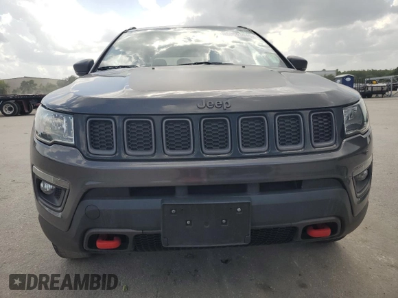 2019 Jeep Compass Trailhawk with VIN 3C4NJDDBXKT721356, listed as a Copart auction lot 60003045 with 164,864 mi miles and Clean title. Bid and sale history available at DreamBid. Image 5.