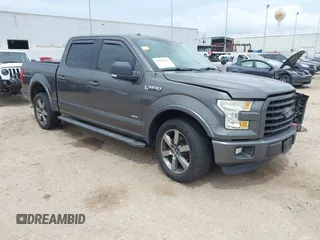 2015 Ford F-150 XL with VIN 1FTEW1CP5FKD77133, listed as a IAAI auction lot 42104927 with 114,965 mi miles and . Bid and sale history available at DreamBid. Image 1.