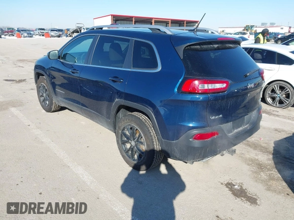 2018 Jeep Cherokee Latitude with VIN 1C4PJMCX6JD521729, listed as a IAAI auction lot 41641147 with 102,955 mi miles and . Bid and sale history available at DreamBid. Image 3.