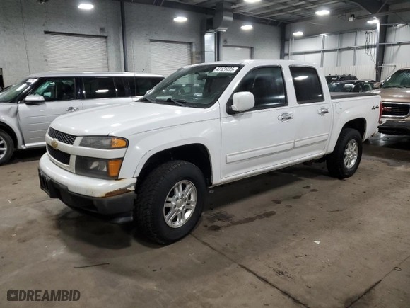 2010 Chevrolet Colorado LT w/1LT with VIN 1GCJTCDE0A8100850, listed as a Copart auction lot 43121835 with 136,647 mi miles and Salvage Title. Bid and sale history available at carsss.com. Image 1.
