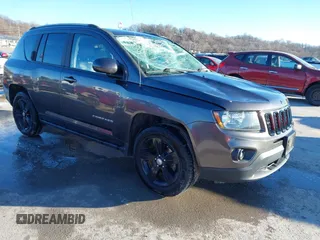 2017 Jeep Compass Latitude with VIN 1C4NJDEB1HD210275, listed as a IAAI auction lot 41413015 with 100,084 mi miles and . Bid and sale history available at DreamBid. Image 1.