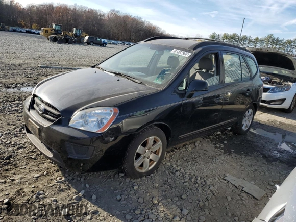 2008 Kia Rondo LX with VIN KNAFG525387171417, listed as a Copart auction lot 81407994 with 78,977 mi miles and Clean Title. Bid and sale history available at carsss.com. Image 1.