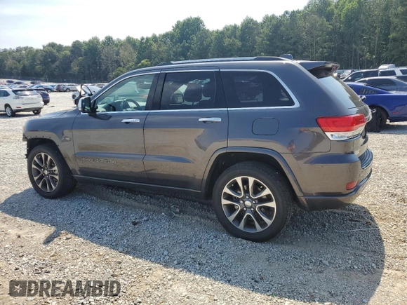 2018 Jeep Grand Cherokee High Altitude with VIN 1C4RJECG8JC239080, listed as a Copart auction lot 62141205 with 66,126 mi miles and Salvage title. Bid and sale history available at DreamBid. Image 2.