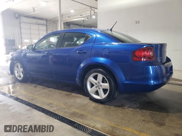 2013 Dodge Avenger SE with VIN 1C3CDZAB2DN565921, listed as a Copart auction lot 54321435 with 177,597 mi miles and Salvage Title. Bid and sale history available at DreamBid. Image 2.