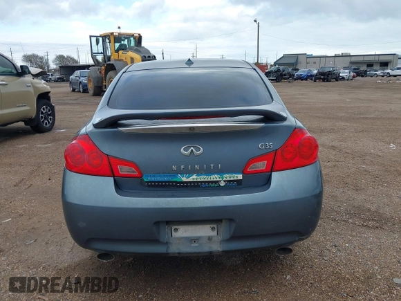 2008 Infiniti G35 Sedan Journey with VIN JNKBV61EX8M206632, listed as a IAAI auction lot 40984795 with 211,871 mi miles. Bid and sale history available at carsss.com. Image 16.