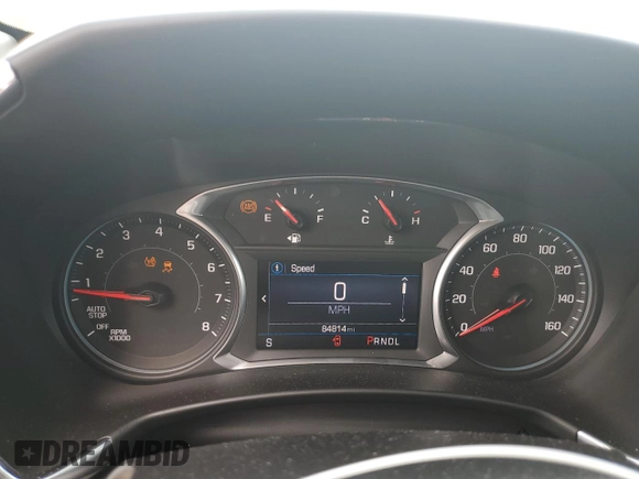 2019 Chevrolet Equinox LT with VIN 2GNAXKEV8K6123272, listed as a Copart auction lot 50125825 with 84,814 mi miles and Salvage Title. Bid and sale history available at DreamBid. Image 9.
