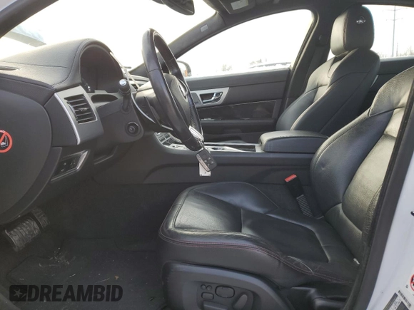2015 Jaguar XF V6 Portfolio with VIN SAJWJ0FF5F8U62617, listed as a Copart auction lot 42357575 with 59,924 mi miles and Salvage Title. Bid and sale history available at carsss.com. Image 7.