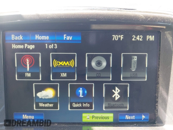 2014 Chevrolet Volt with VIN 1G1RH6E40EU149838, listed as a IAAI auction lot 42145097 with 110,467 mi miles and . Bid and sale history available at DreamBid. Image 18.