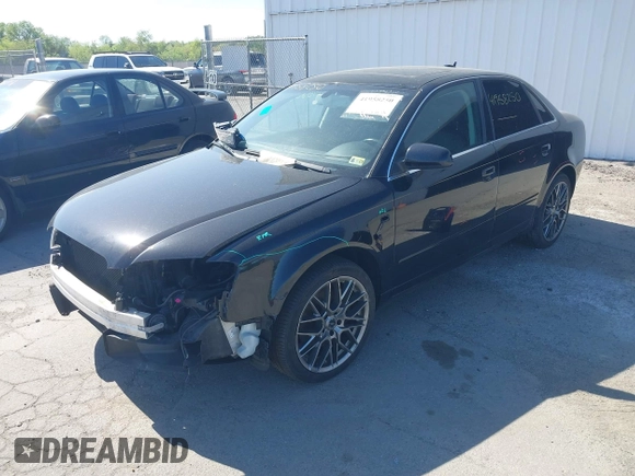 2006 Audi A4 2.0T z VIN WAUDF78E86A256024, wystawiony jako IAAI lot #41958250 z przebiegiem 118 448 mil mil oraz . Historia ofert i sprzedaży dostępna na DreamBid. Obrazek 2.