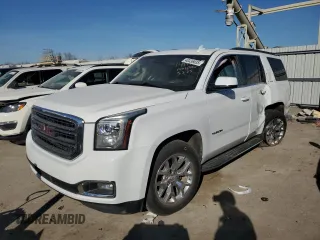 2015 GMC Yukon SLT z VIN 1GKS2BKC9FR539411, wystawiony jako Copart lot #48336835 z przebiegiem 176 994 mil mil oraz Szkoda całkowita • Salvage title. Historia ofert i sprzedaży dostępna na DreamBid. Obrazek 1.