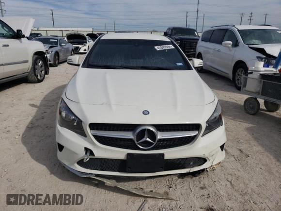 2017 Mercedes-Benz CLA 250 with VIN WDDSJ4EB0HN411183, listed as a Copart auction lot 42693994 with 53,606 mi miles and . Bid and sale history available at DreamBid. Image 5.