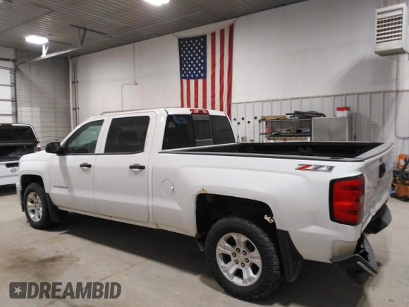 2014 Chevrolet Silverado 1500 LT with VIN 3GCUKREC7EG162830, listed as a Copart auction lot 49585565 with 207,709 mi miles and Salvage Title. Bid and sale history available at DreamBid. Image 2.