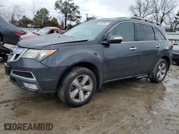 2013 Acura MDX Tech Pkg with VIN 2HNYD2H3XDH518159, listed as a Copart auction lot 44857925 with 281,238 mi miles and Clean Title. Bid and sale history available at carsss.com. Image 1.
